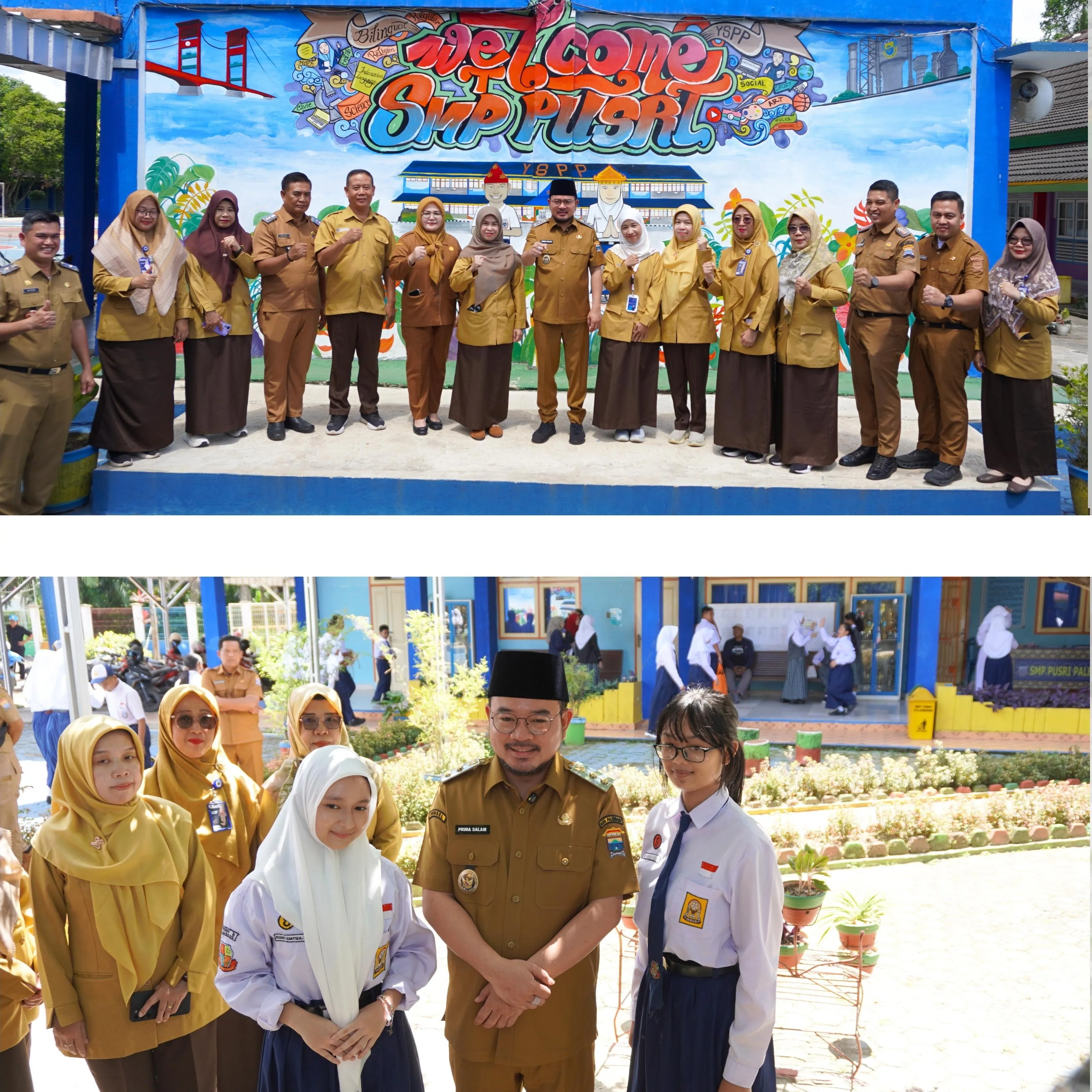 Kunjungan Wakil Walikota Palembang Bapak Prima Salam, S.H., M.M