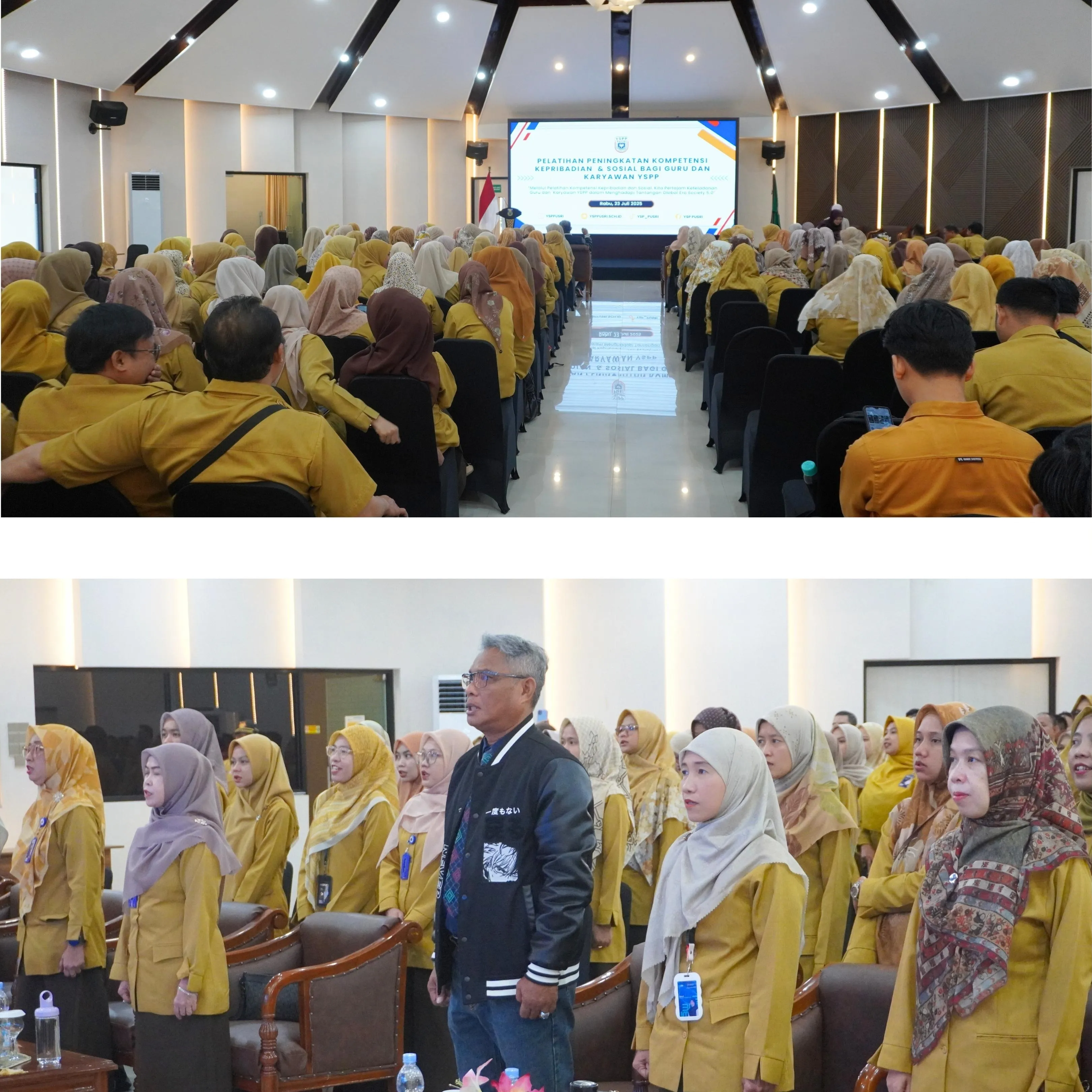 Pelatihan Peningkatan Kompetensi Kepribadian & Sosial Bagi Seluruh Guru dan Karyawan YSPP