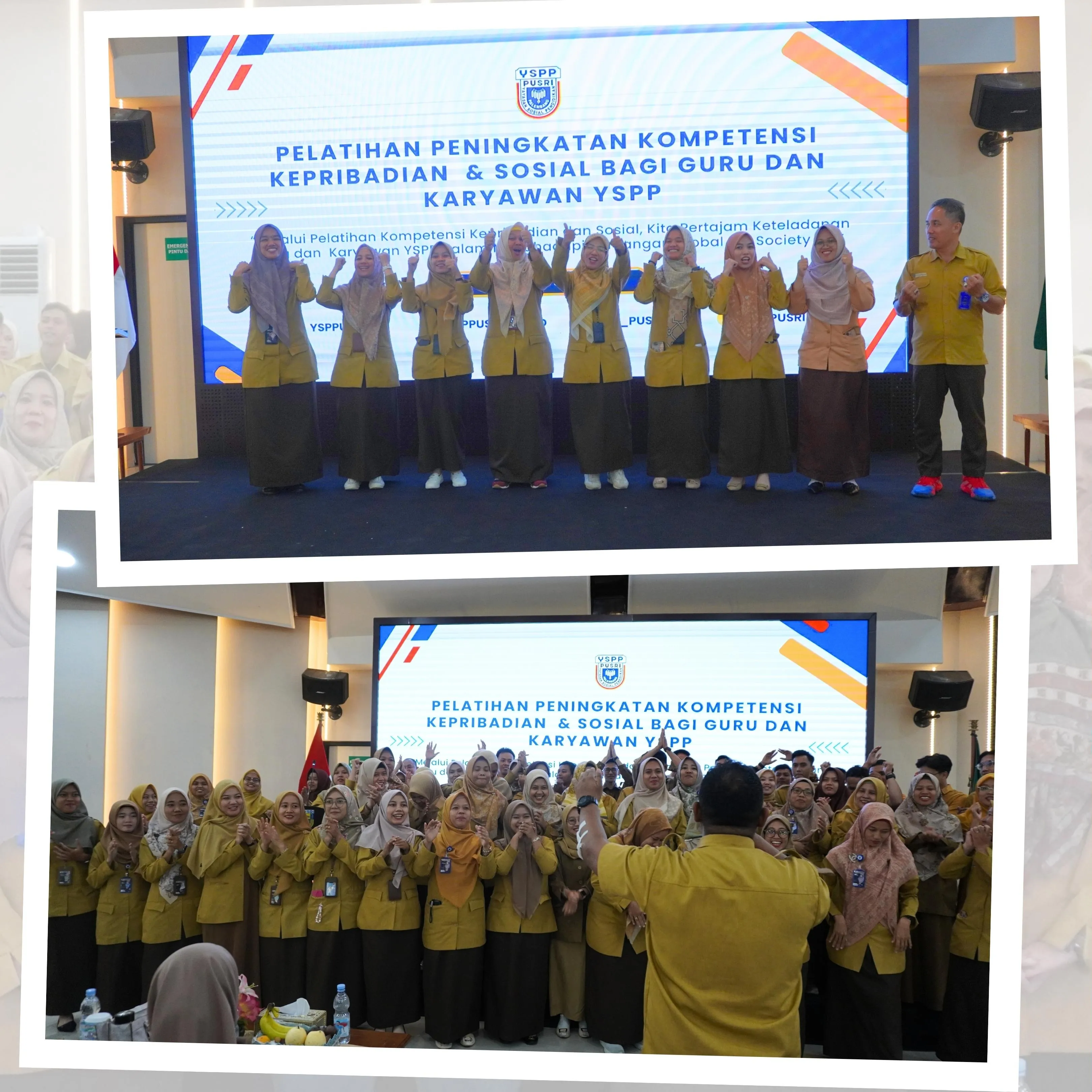 Pelatihan Peningkatan Kompetensi Kepribadian & Sosial Bagi Seluruh Guru dan Karyawan YSPP