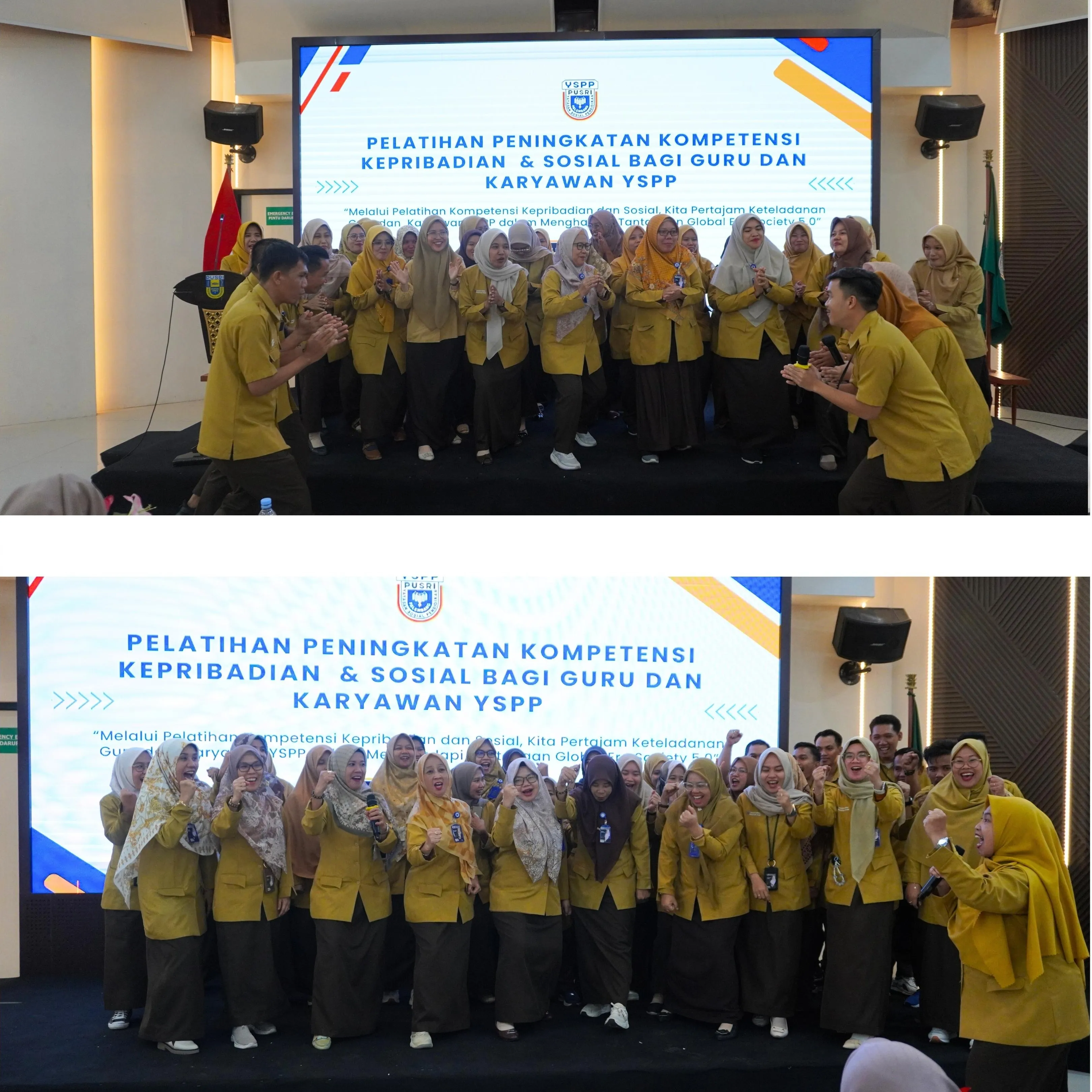 Pelatihan Peningkatan Kompetensi Kepribadian & Sosial Bagi Seluruh Guru dan Karyawan YSPP