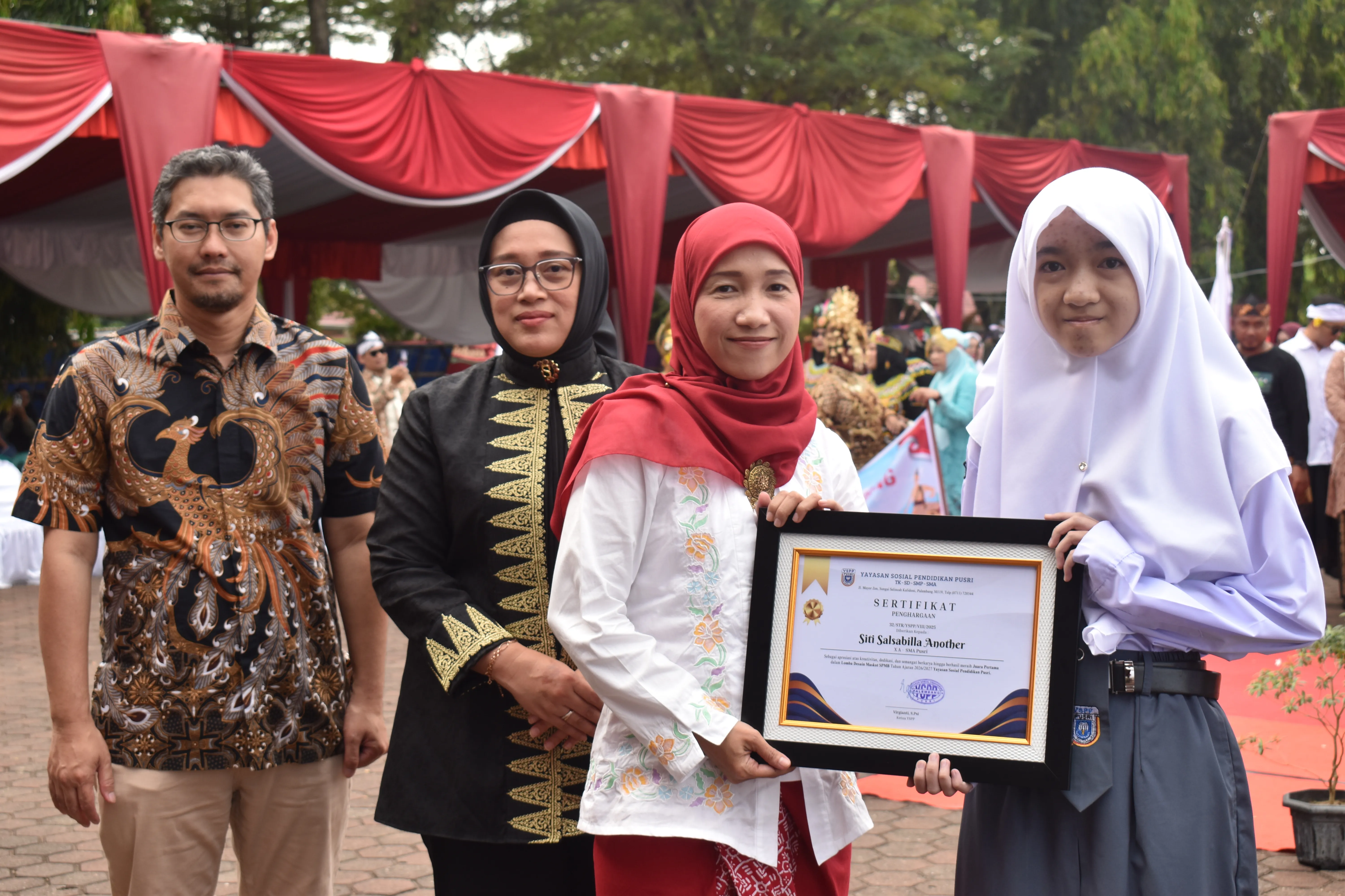 YSPP Umumkan Pemenang dan Launching Maskot SPMB 2026/2027