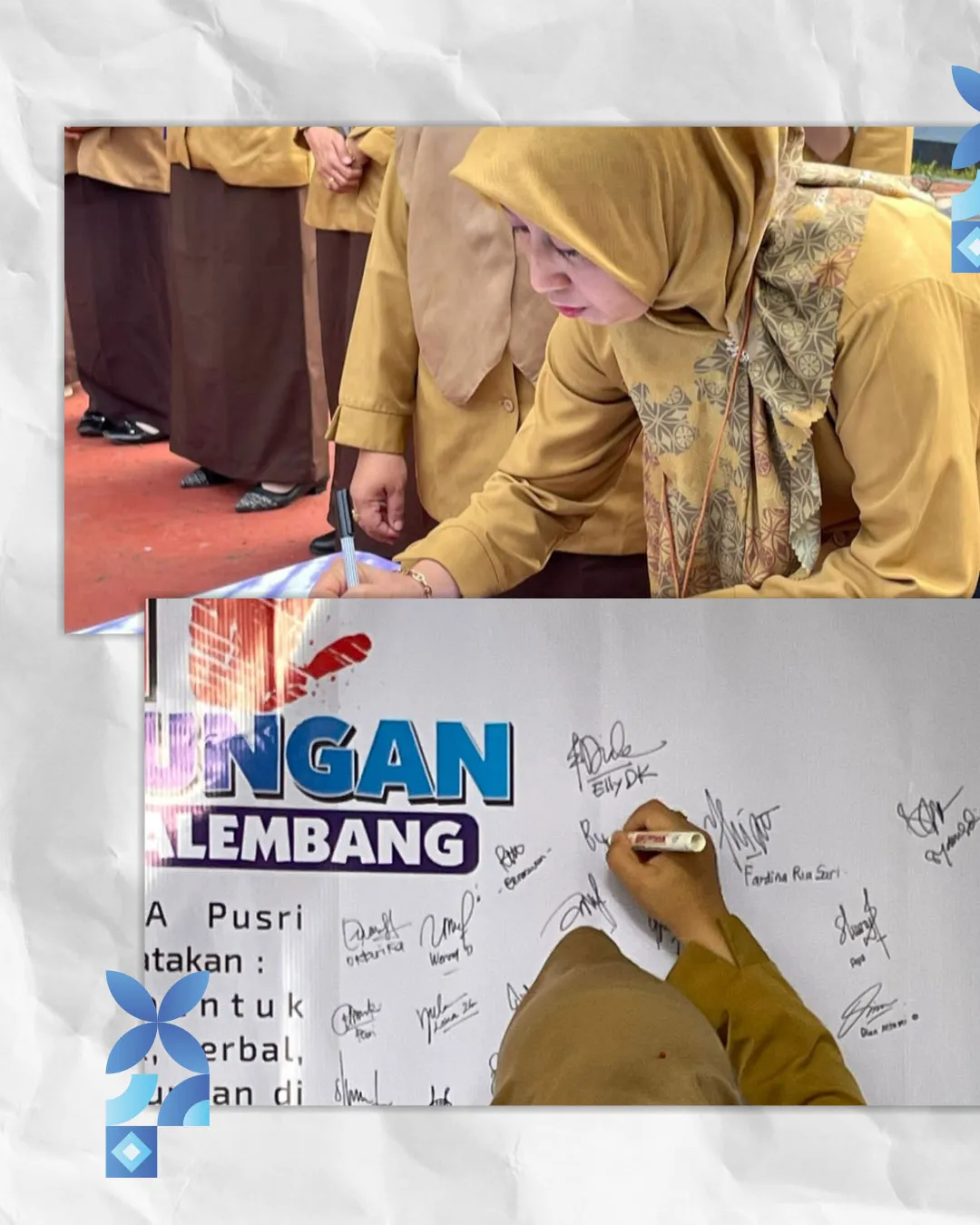 Deklarasi Anti Bullying SMA Pusri Palembang
