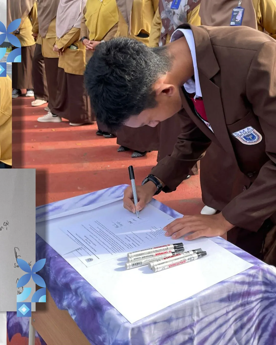 Deklarasi Anti Bullying SMA Pusri Palembang