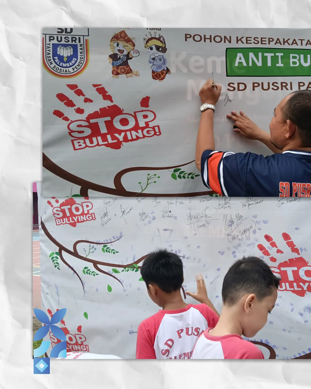 Deklarasi Anti Bullying SD Pusri Palembang