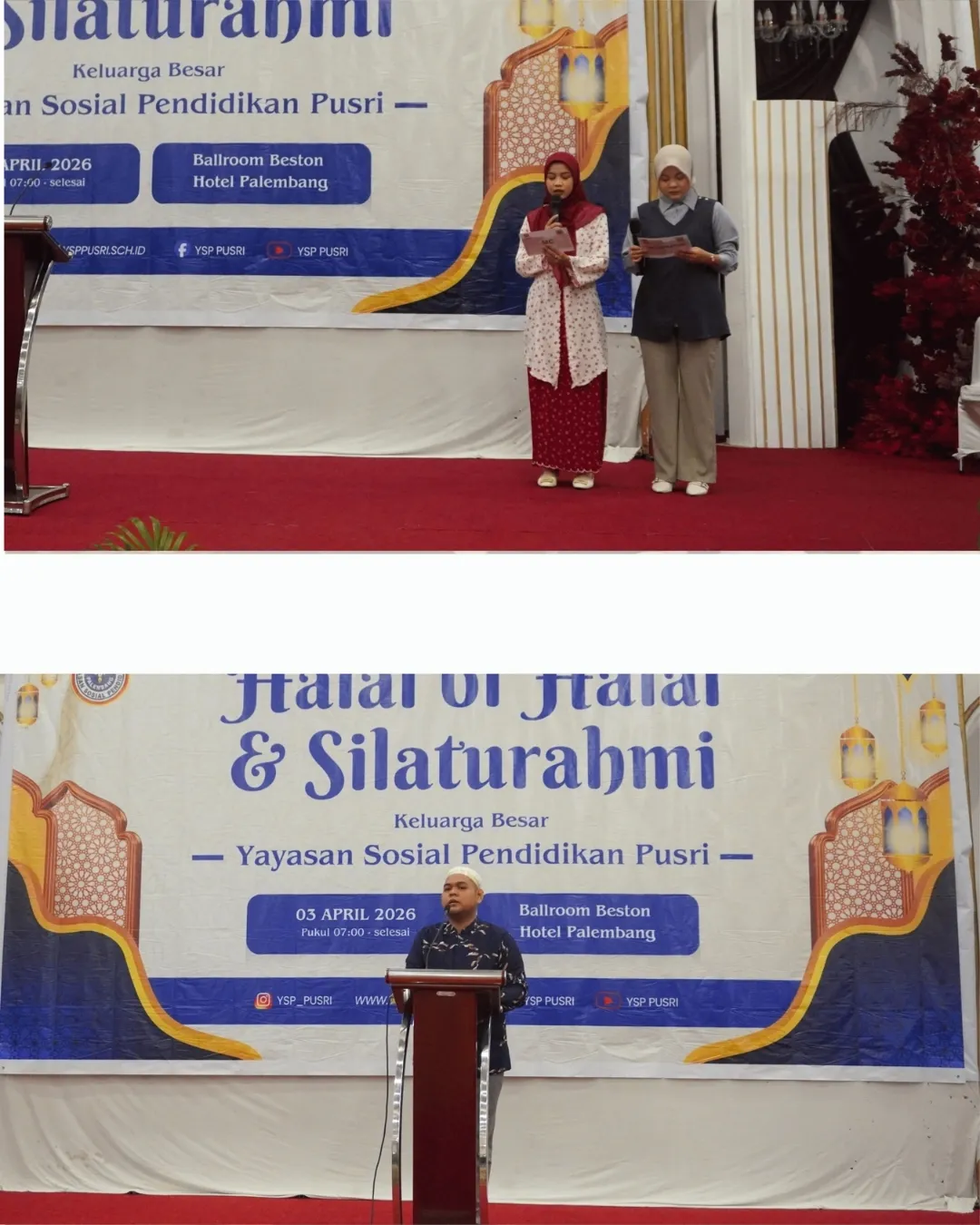Halal bi halal & Silaturahmi Keluarga Besar Yayasan Sosial Pendidikan Pusri