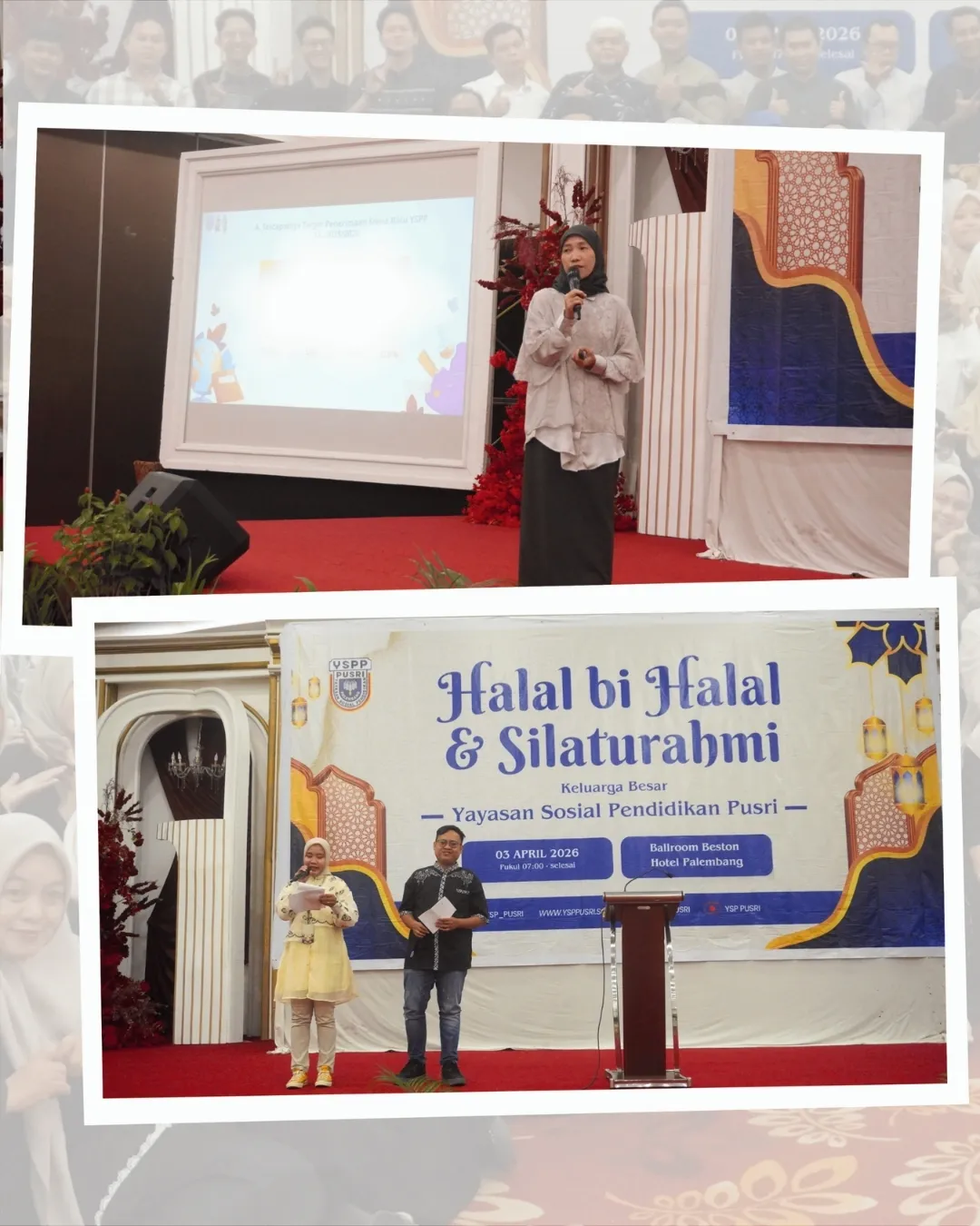 Halal bi halal & Silaturahmi Keluarga Besar Yayasan Sosial Pendidikan Pusri