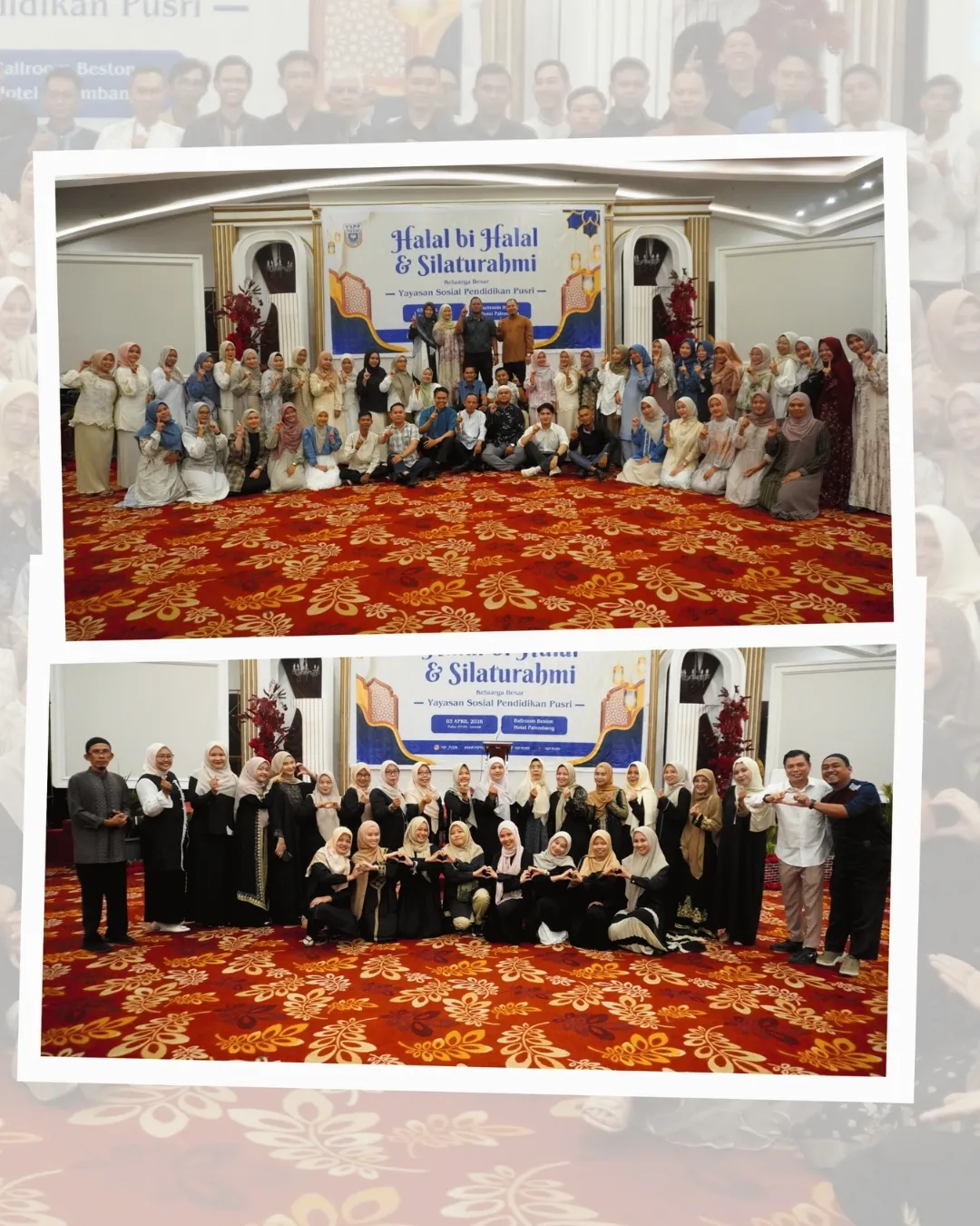 Halal bi halal & Silaturahmi Keluarga Besar Yayasan Sosial Pendidikan Pusri