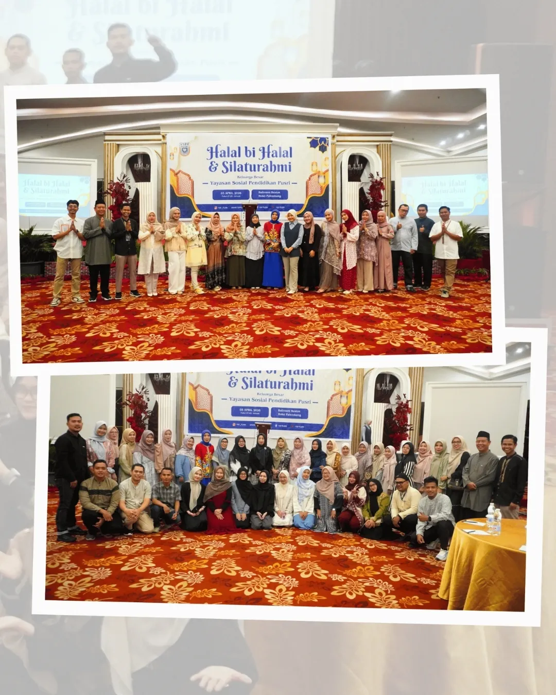 Halal bi halal & Silaturahmi Keluarga Besar Yayasan Sosial Pendidikan Pusri