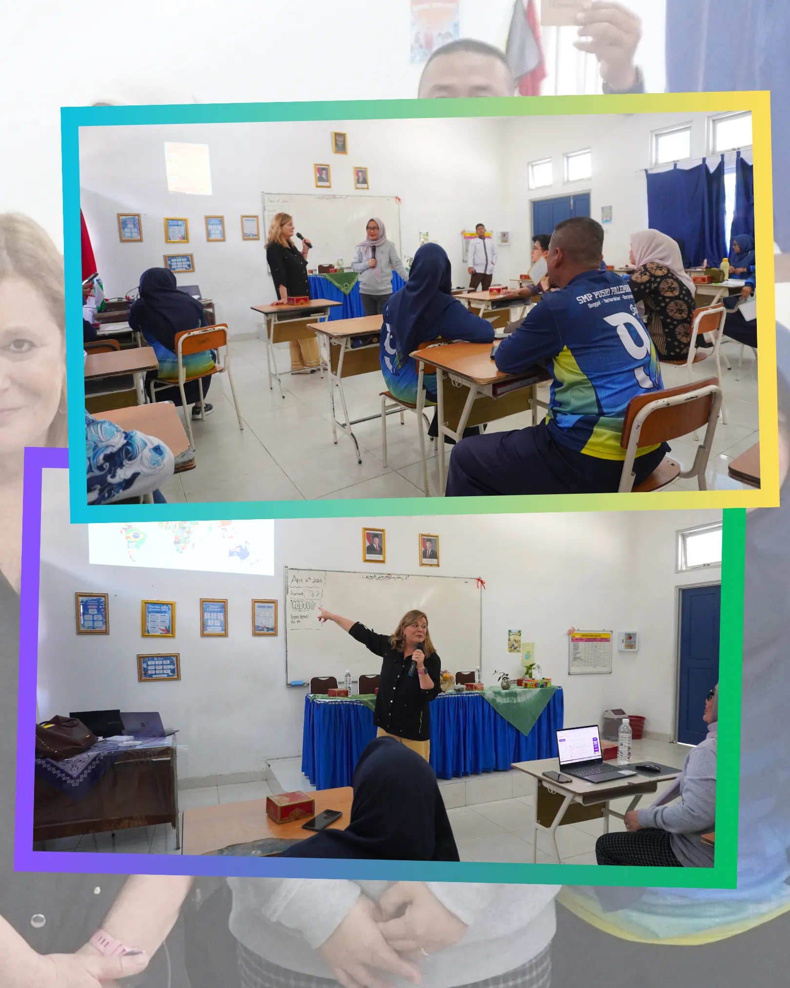 Sentuhan Global di Kelas Lokal: Profesor Colorado Bagikan Insight Pendidikan Inklusif di SMP Pusri