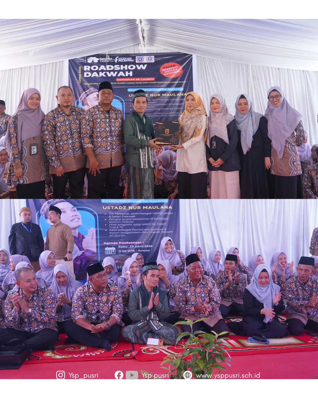 Roadshow Dakwah di SD Pusri Palembang