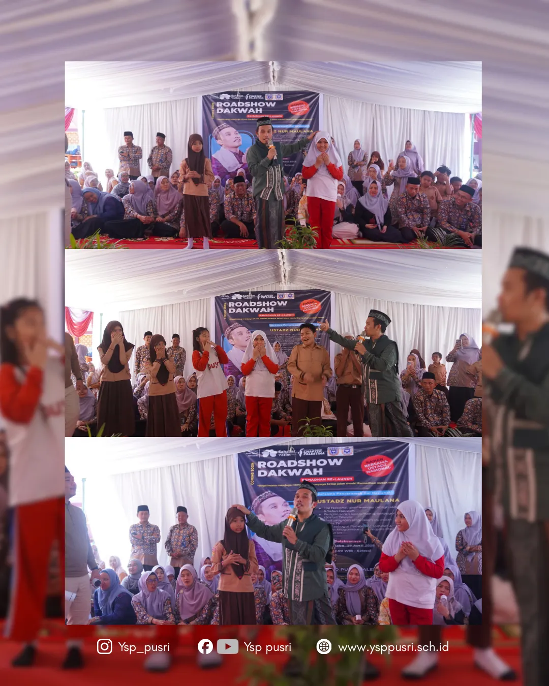Roadshow Dakwah di SD Pusri Palembang