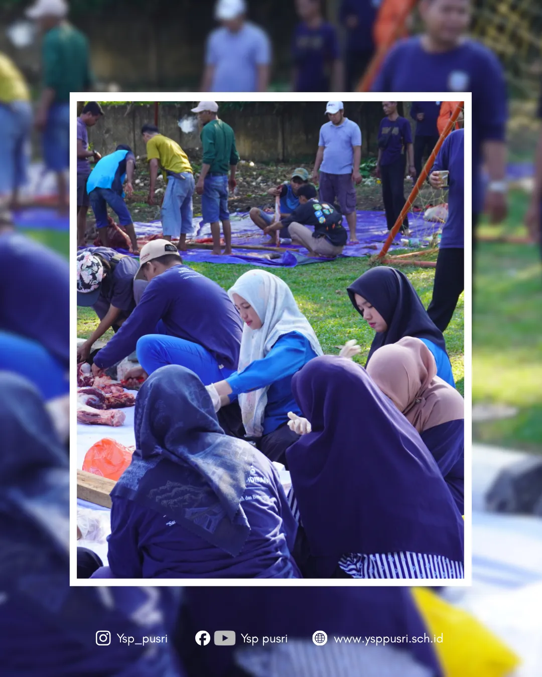 Kegiatan Sedekah Kurban Hari Raya Idul Adha 1447 H