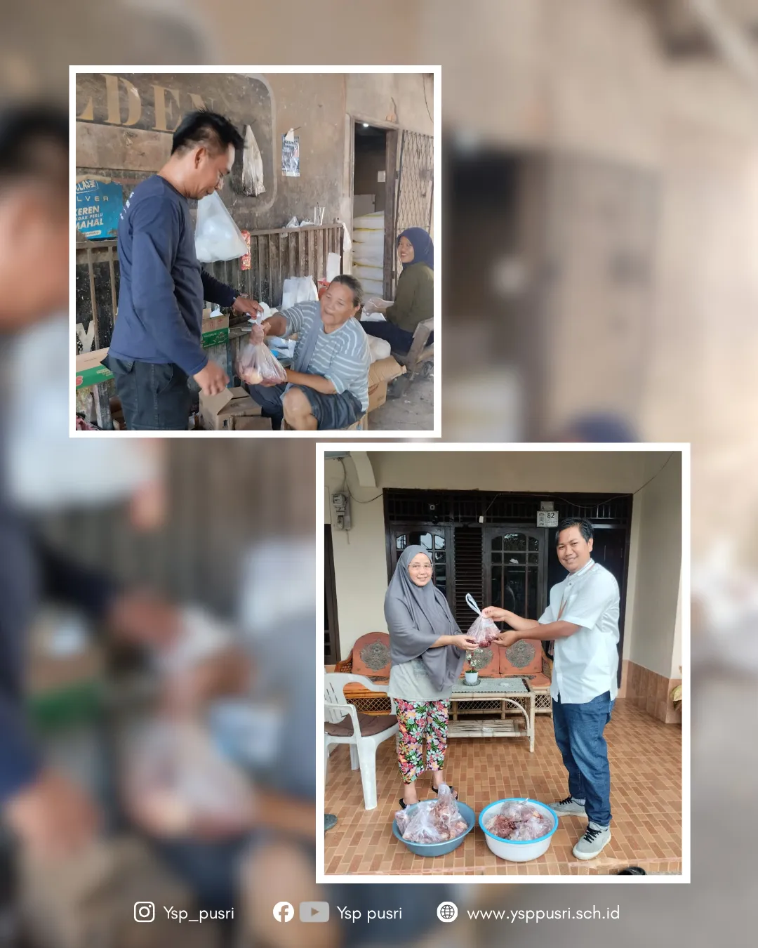 Kegiatan Sedekah Kurban Hari Raya Idul Adha 1447 H