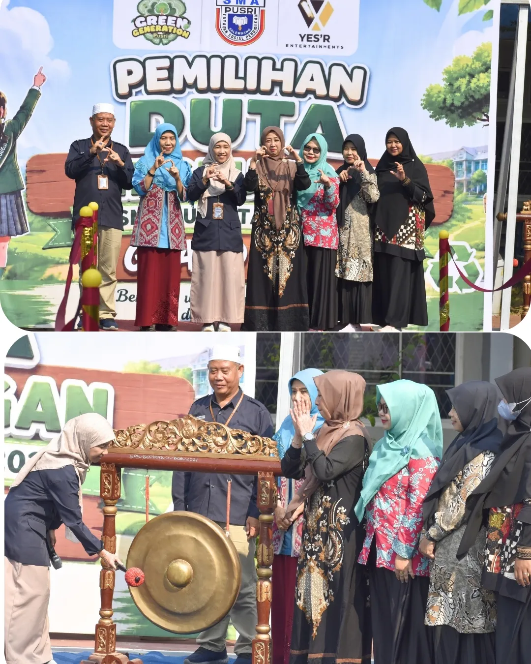 Selamat kepada para Duta Lingkungan SMA Pusri Palembang 2026