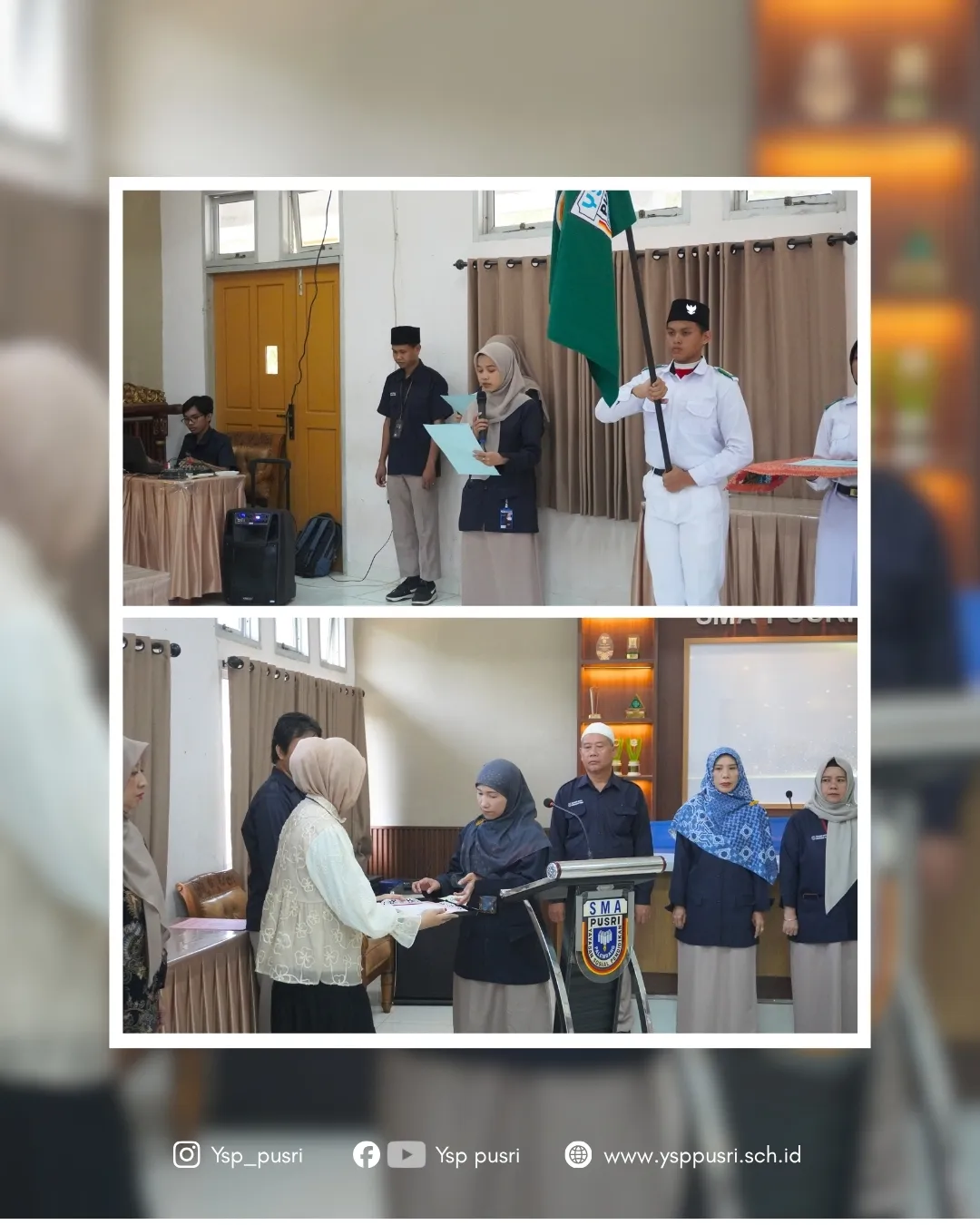 Pelantikan dan Serah Terima Jabatan Wakil Kepala Sekolah SD dan SMA Pusri