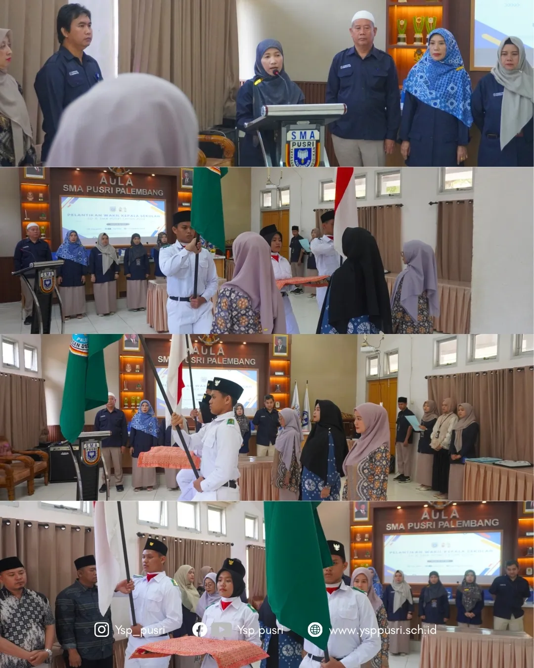 Pelantikan dan Serah Terima Jabatan Wakil Kepala Sekolah SD dan SMA Pusri