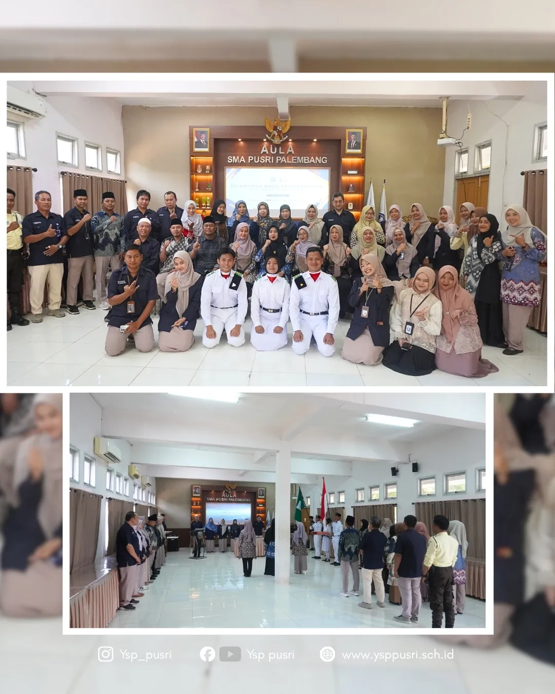Pelantikan dan Serah Terima Jabatan Wakil Kepala Sekolah SD dan SMA Pusri