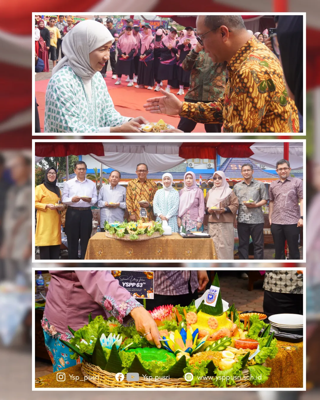 63 TAHUN YSPP : TUMBUH BERSAMA, MENGABDI, MENCETAK GENERASI UNGGUL!