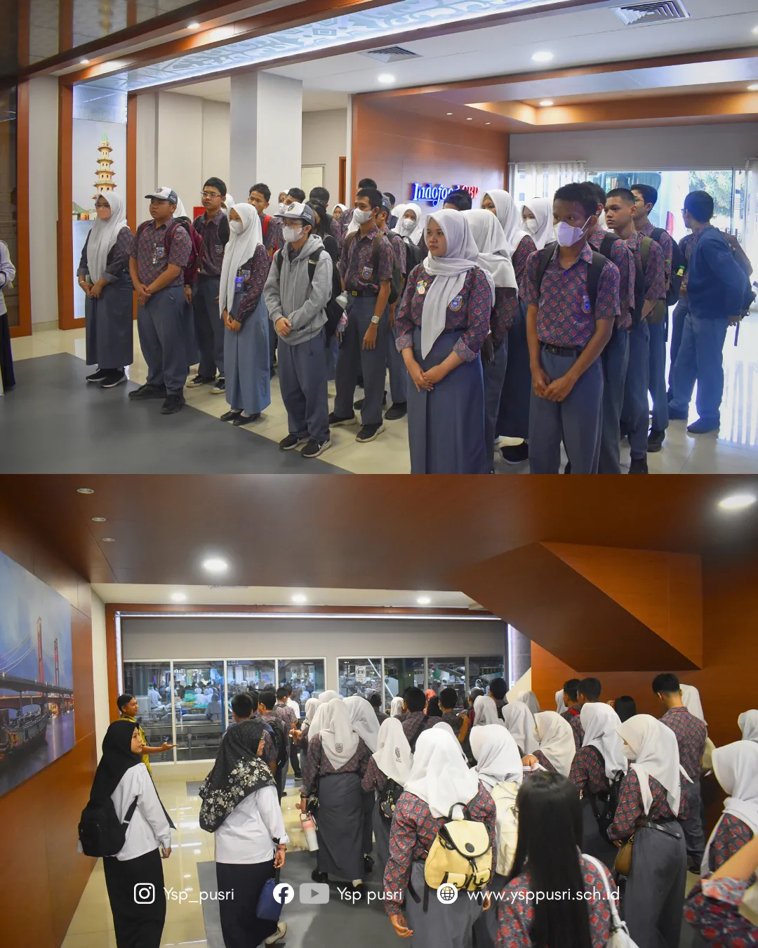 Kunjungan Industri SMA Pusri Ke Indofood