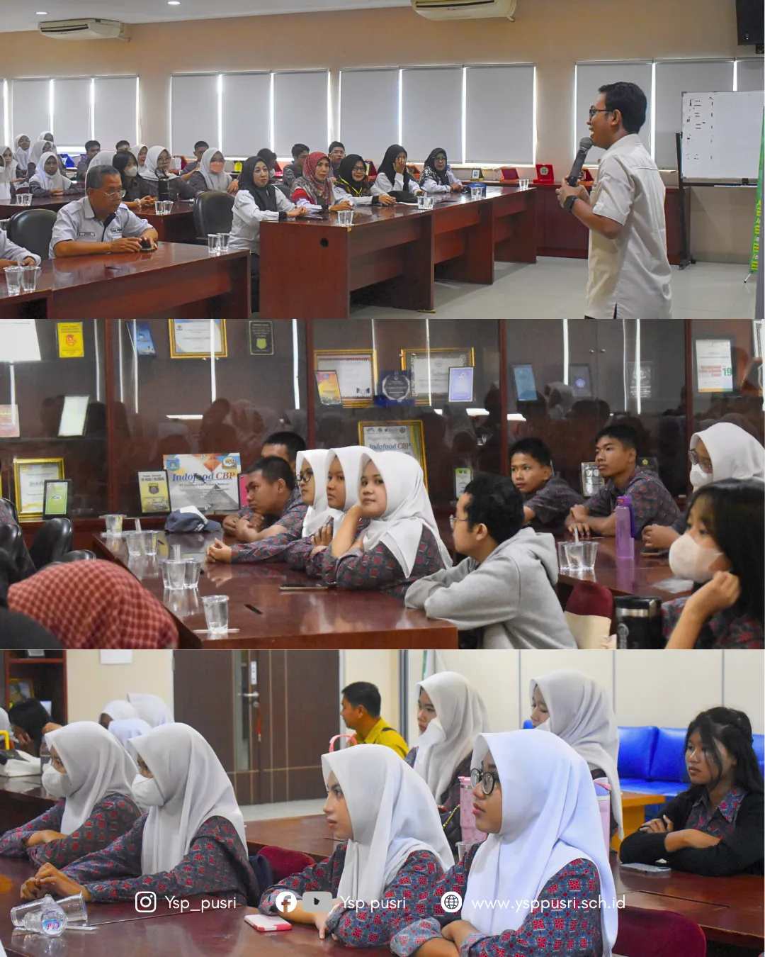Kunjungan Industri SMA Pusri Ke Indofood