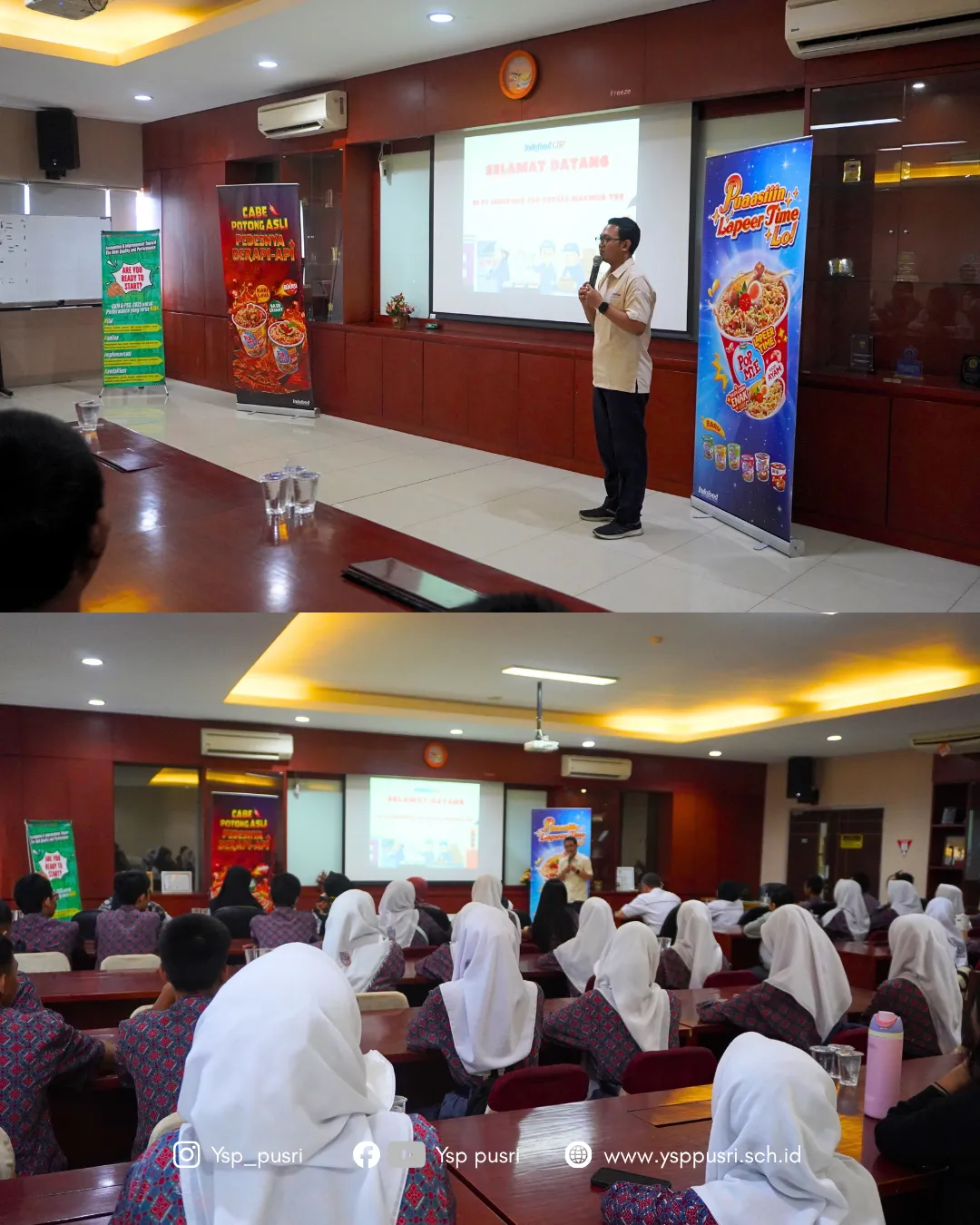 Kunjungan Industri SMA Pusri Ke Indofood