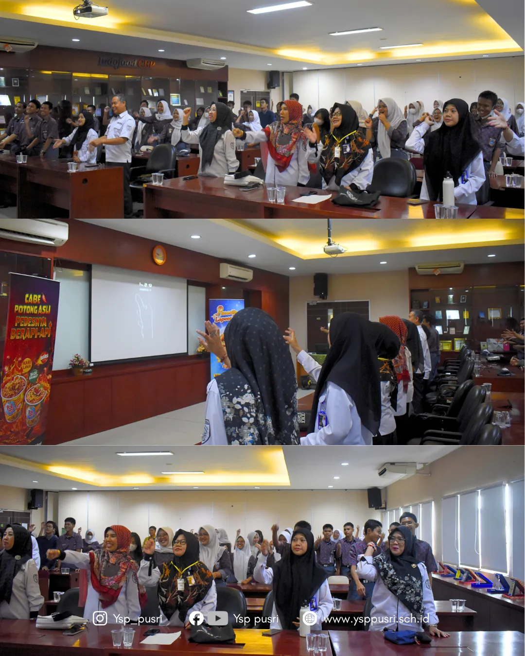 Kunjungan Industri SMA Pusri Ke Indofood