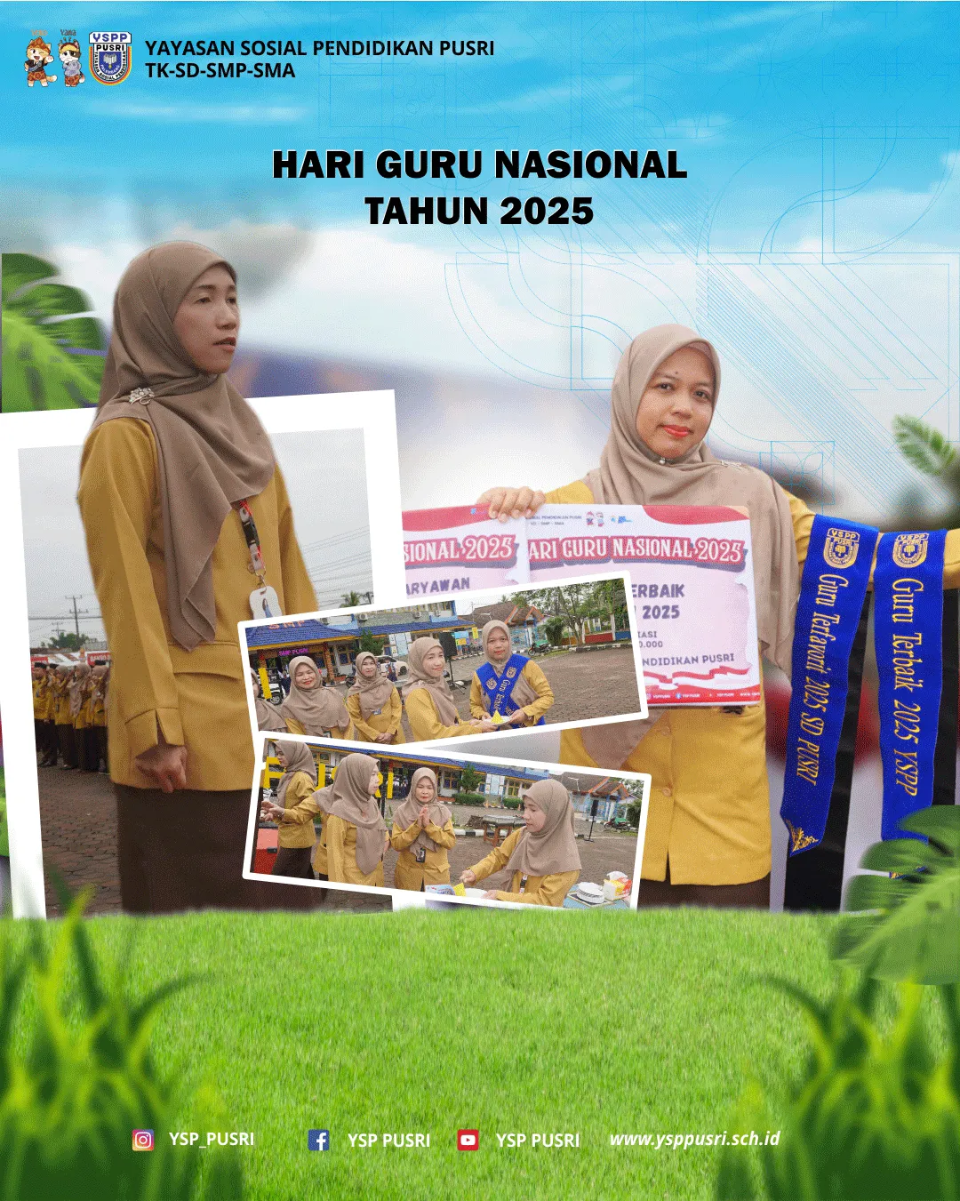 YSPP Melaksanakan Upacara Untuk Memperingati Hari Guru Nasional Tahun 2025