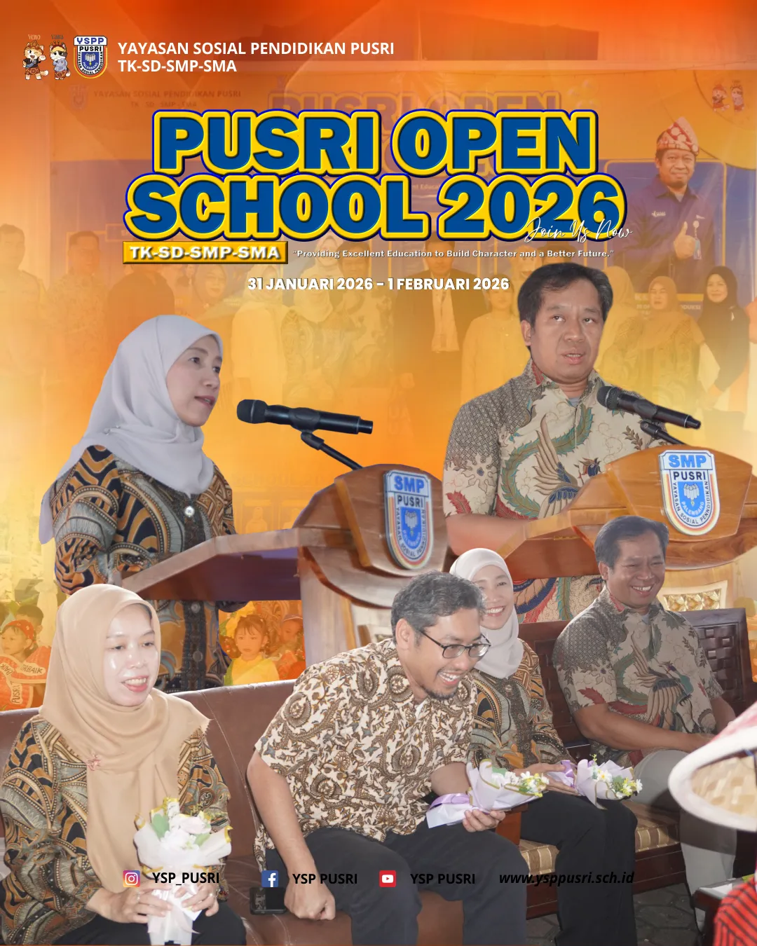 PUSRI OPEN SCHOOL 2026 Guncang Palembang! 2.000 Peserta Ramaikan Pesta Pendidikan Sekolah Pusri