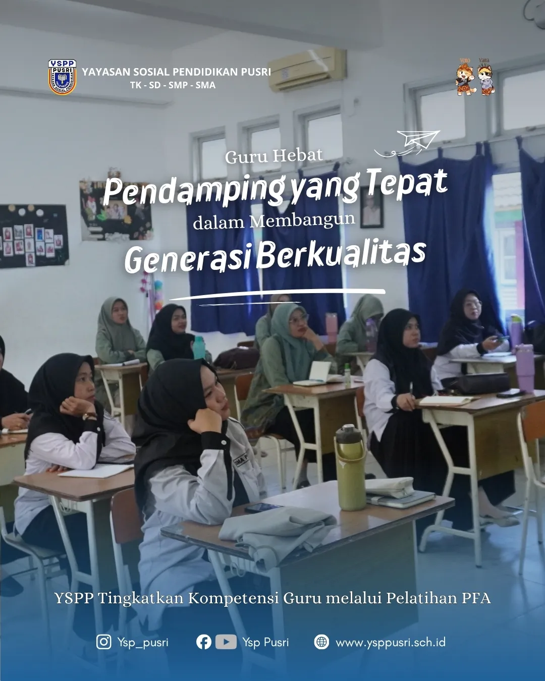 YSPP Tingkatkan Kompetensi Guru melalui Pelatihan PFA