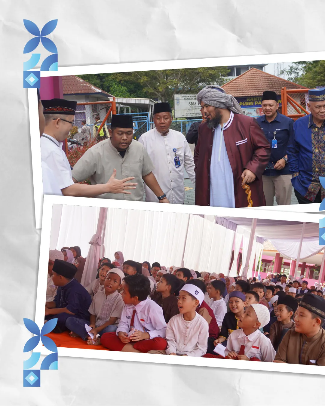 Safari Dakwah Ustadz Derry Sulaiman di SD Pusri: Menanamkan Nilai Iman Sejak Dini