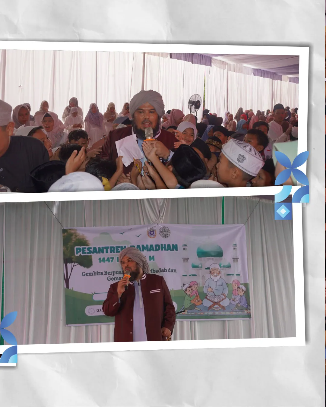 Safari Dakwah Ustadz Derry Sulaiman di SD Pusri: Menanamkan Nilai Iman Sejak Dini