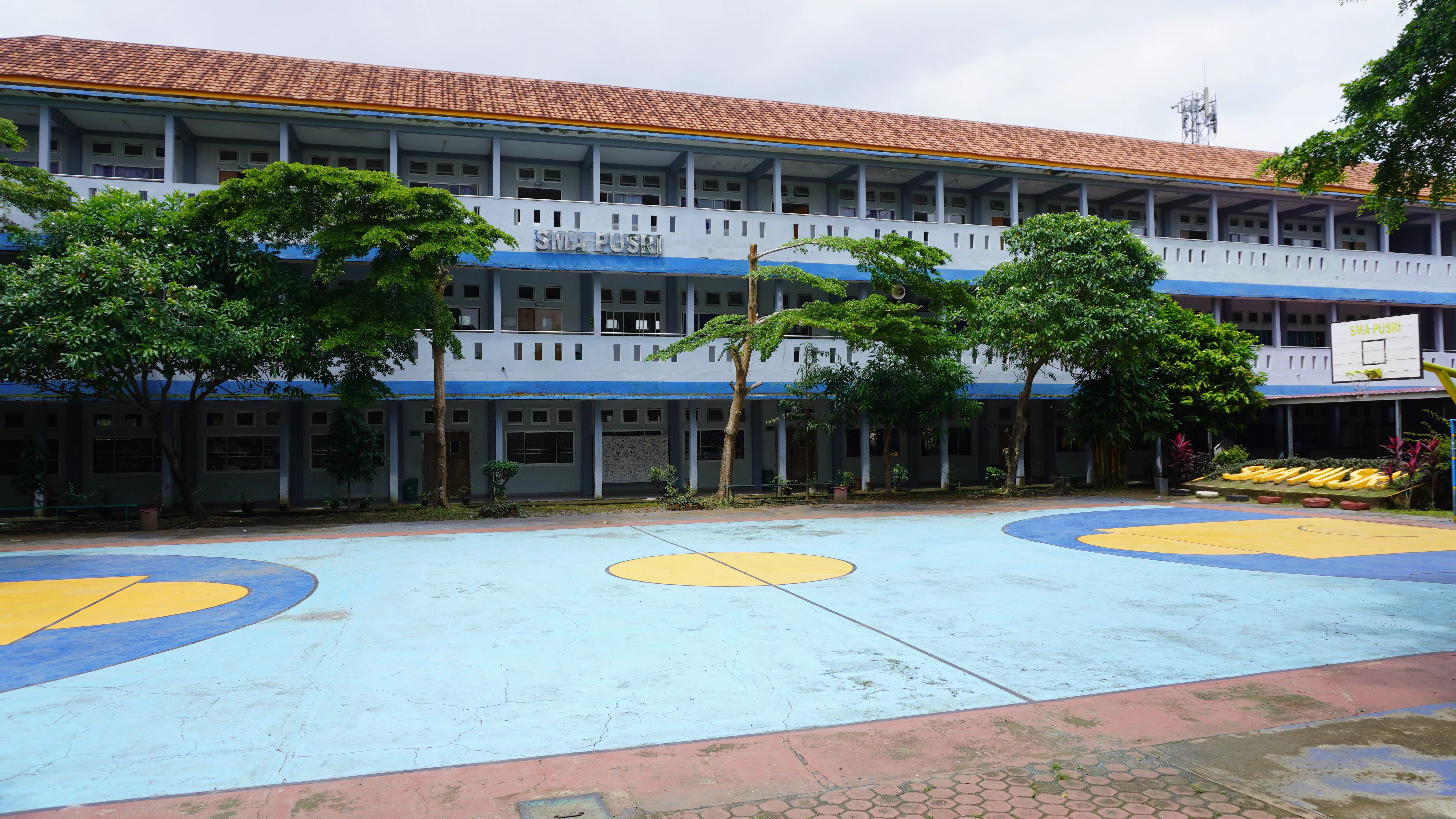 Lapangan Basket SMA