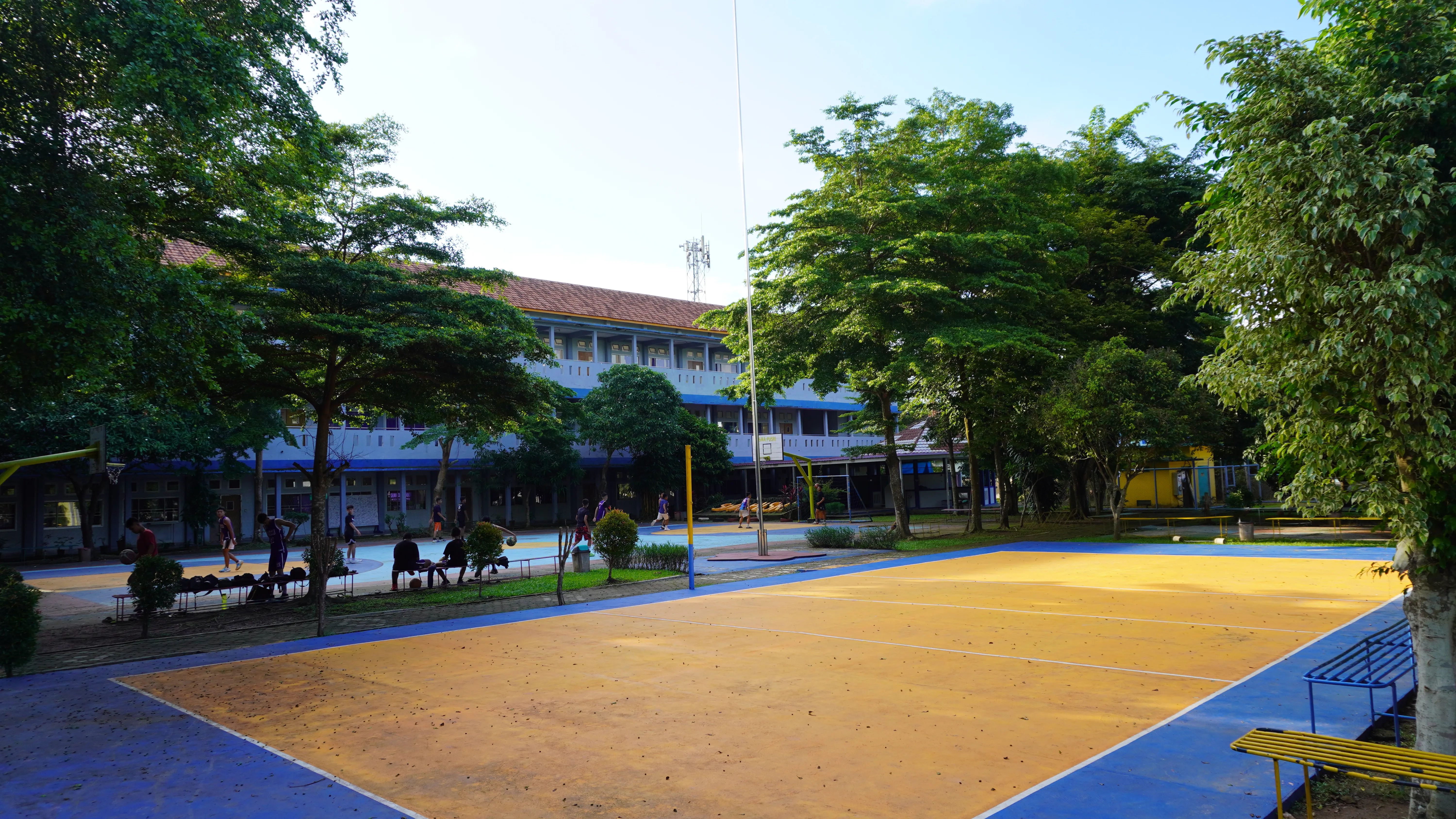 Lapangan Voli SMA