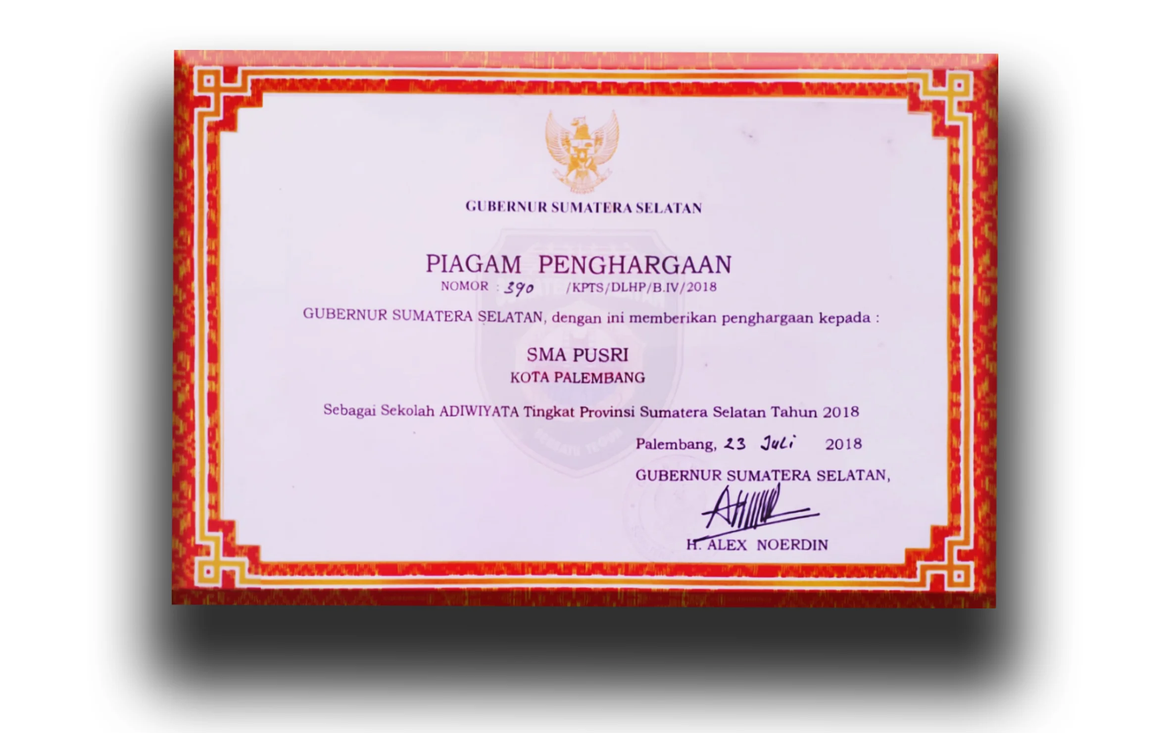Adiwiyata Tingkat Provinsi